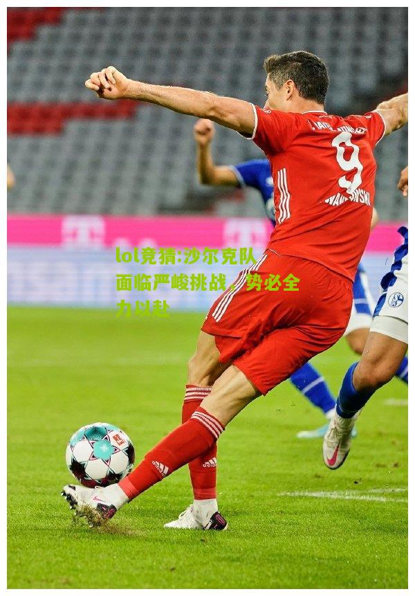 lol竞猜:沙尔克队面临严峻挑战，势必全力以赴