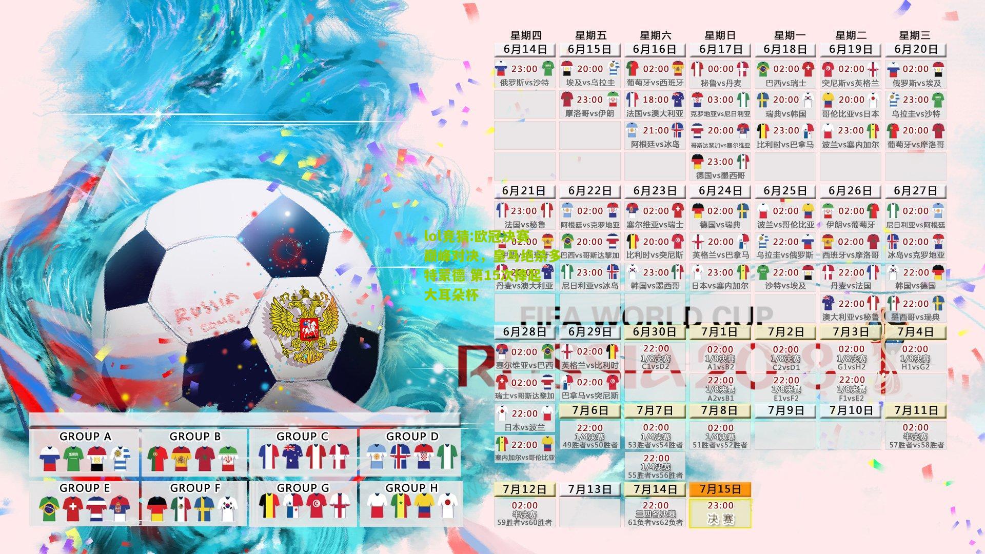 lol竞猜:欧冠决赛巅峰对决，皇马绝杀多特蒙德 第15次捧起大耳朵杯